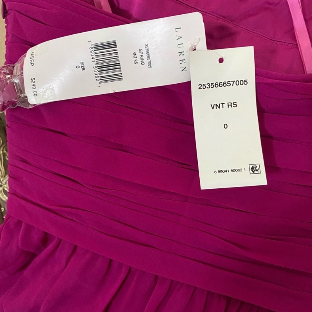 Rare Ralph Lauren Georgette Sweetheart - New with Tag